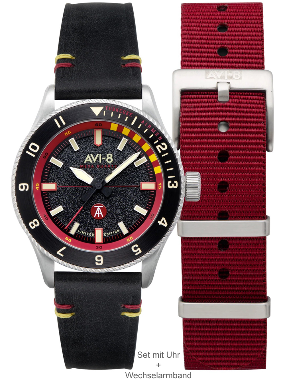 Pánské hodinky AVI-8 AV-4103-01 Tuskegee Airmen Limited Edition
