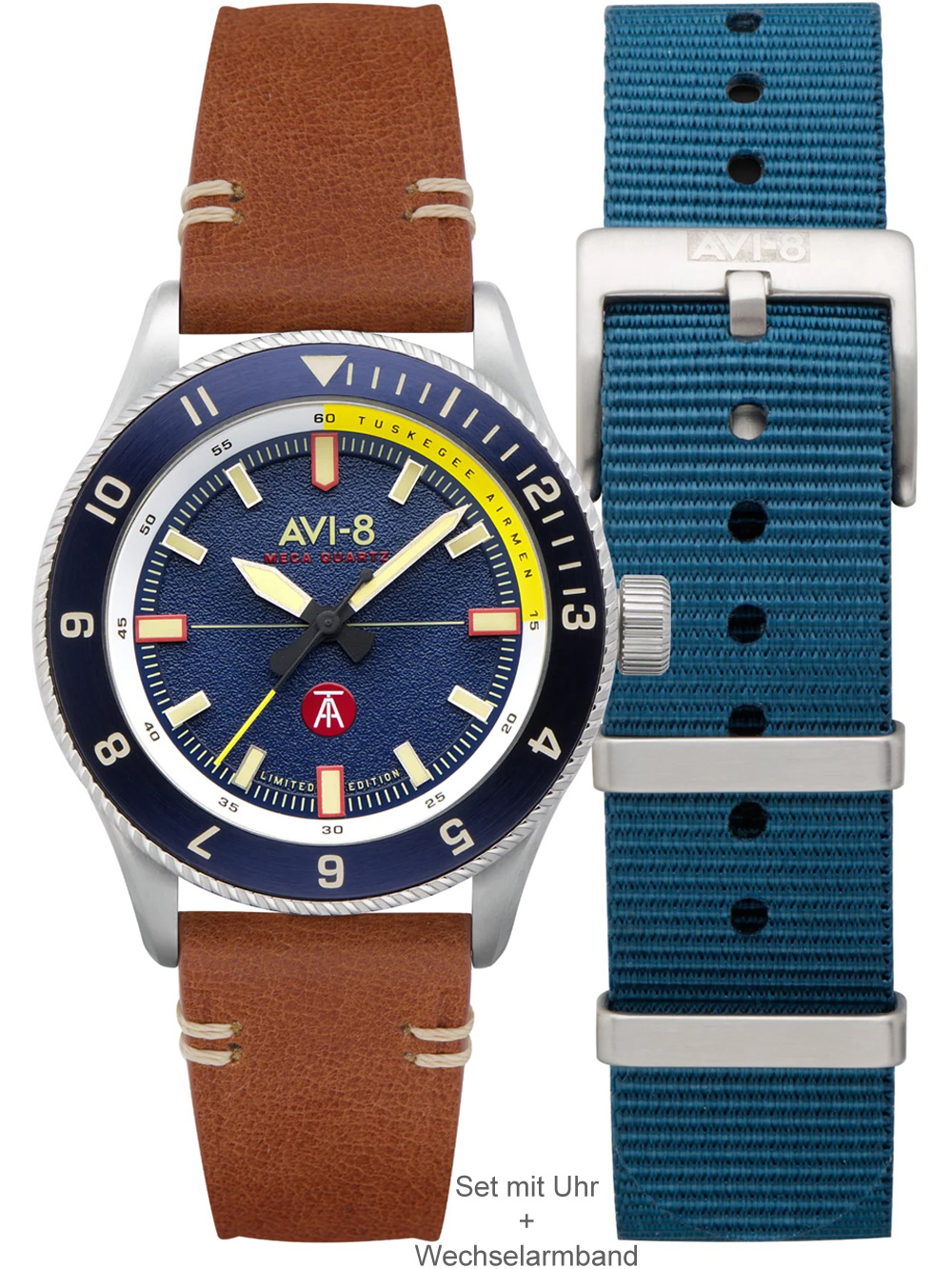 Pánské hodinky AVI-8 AV-4103-02 Tuskegee Airmen Limited Edition