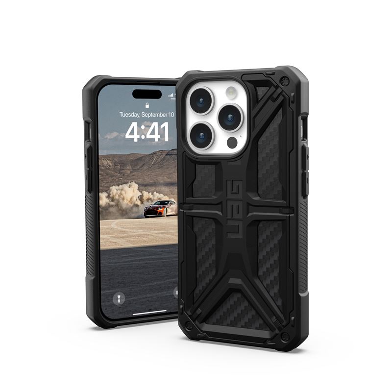 UAG Monarch, carbon fiber - iPhone 15 Pro