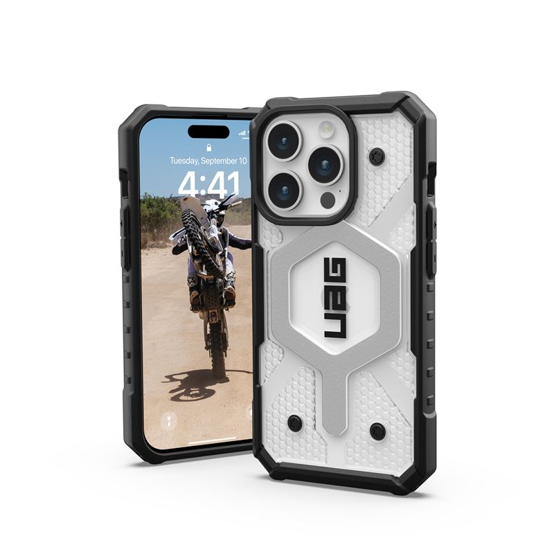 UAG Pathfinder MagSafe, ice - iPhone 15 Pro