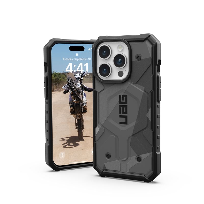 UAG Pathfinder SE MagSafe, geo camo - iPhone 15 Pro