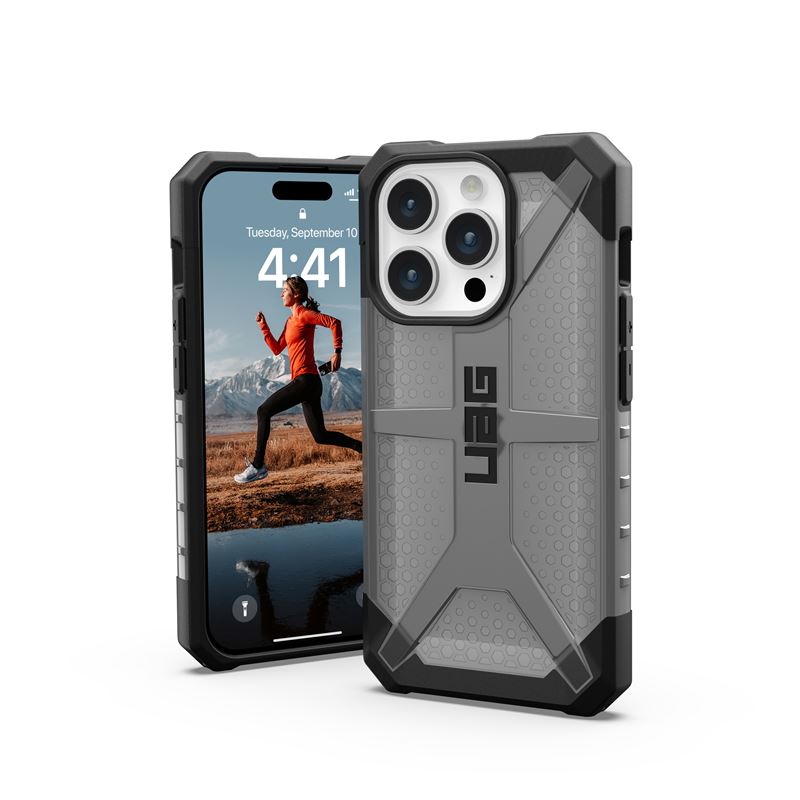 UAG Plasma, ash - iPhone 15 Pro