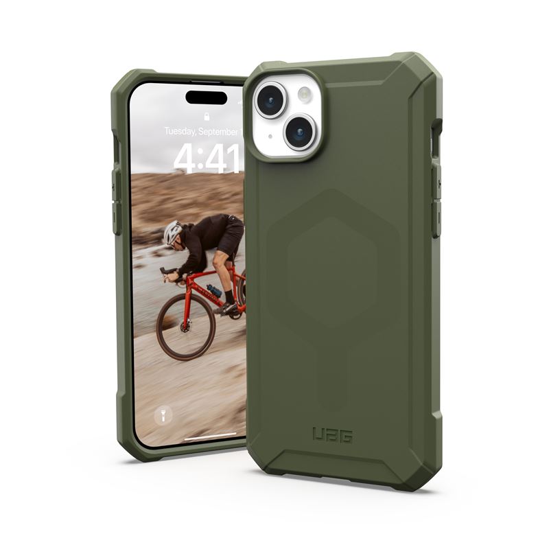 UAG Essential Armor MagSafe, olive drab - iPhone 15 Plus