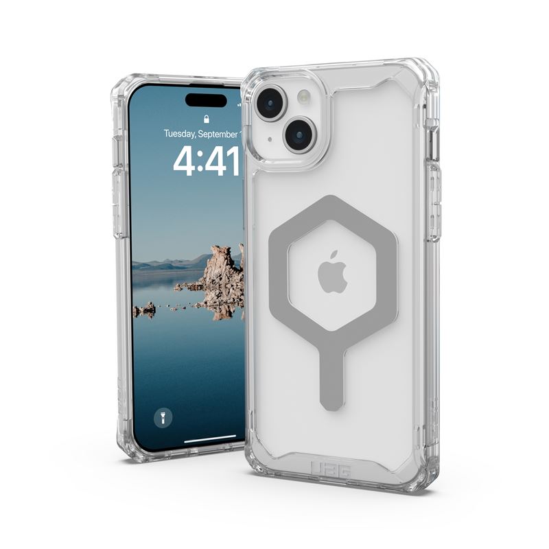 UAG Plyo MagSafe, ice/silver - iPhone 15 Plus
