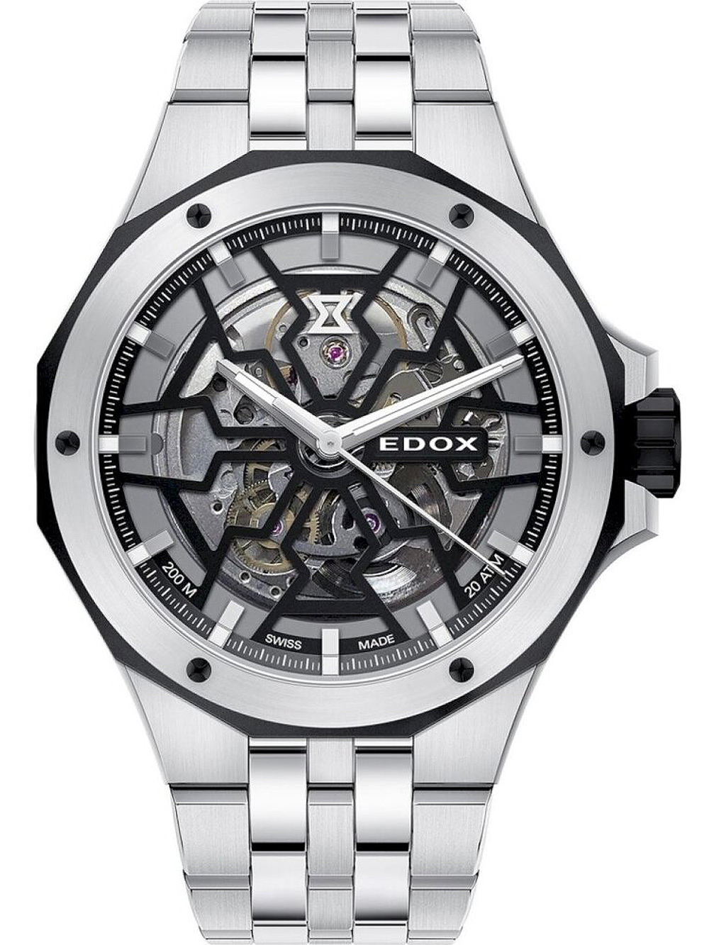 Pánské hodinky Edox 85303-3NM-NBG Delfin Mecano