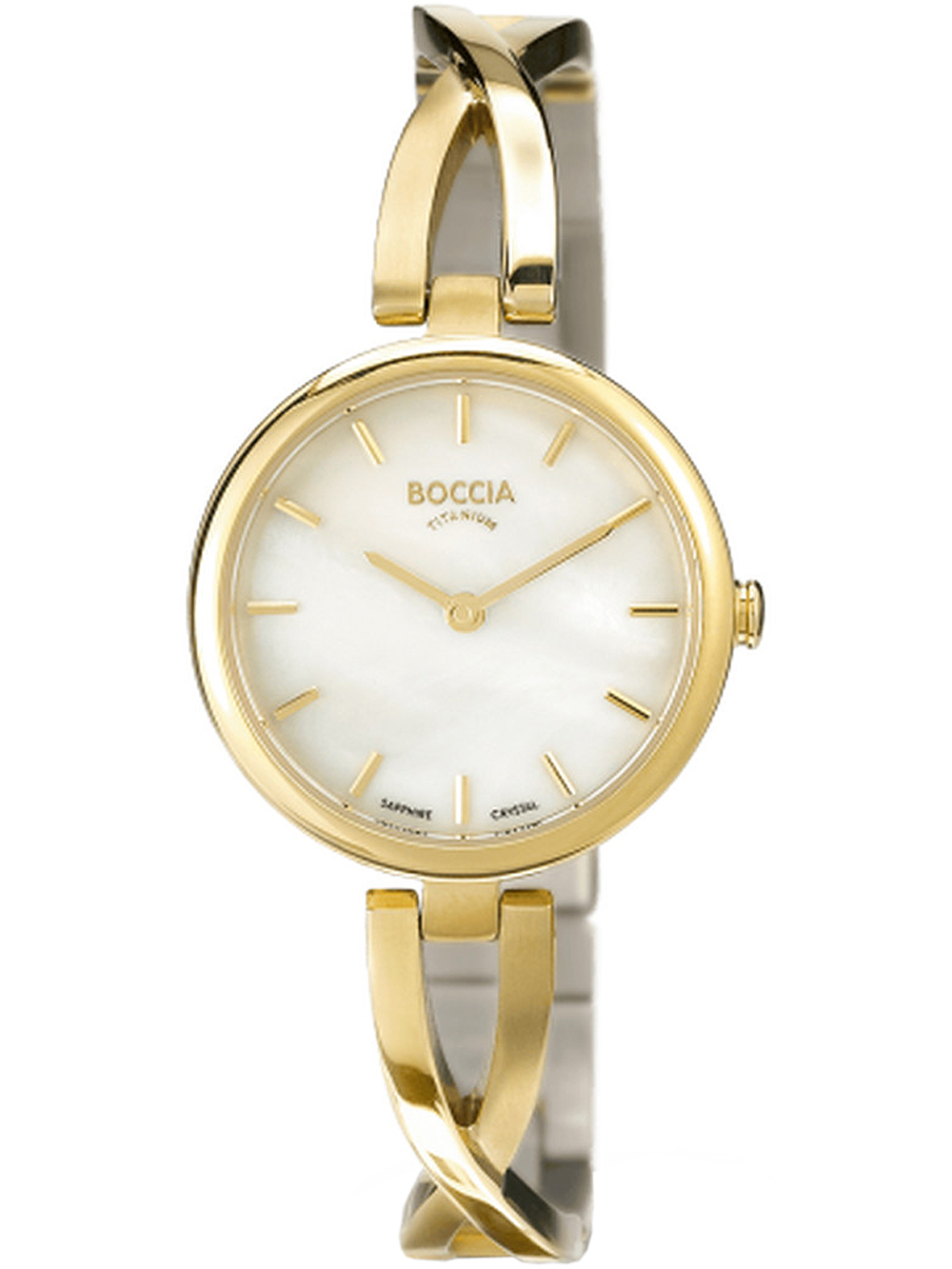 Dámské hodinky Boccia 3239-03 ladies watch titanium 28mm 5ATM