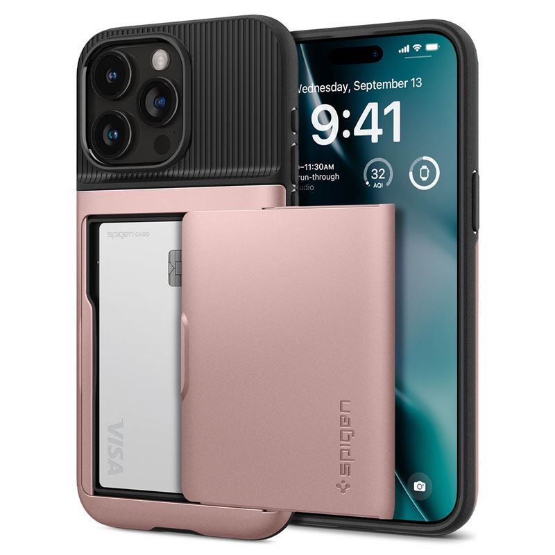 Spigen Slim Armor CS, rose gold - iPhone 15 Pro