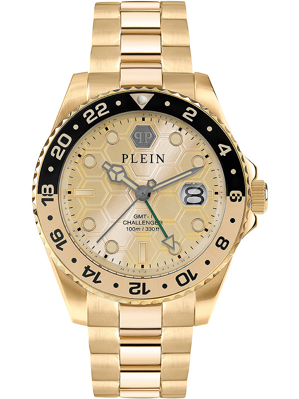 Pánské hodinky Philipp Plein PWYBA0423 Hyper $port GMT Mens Watch 44mm 10ATM