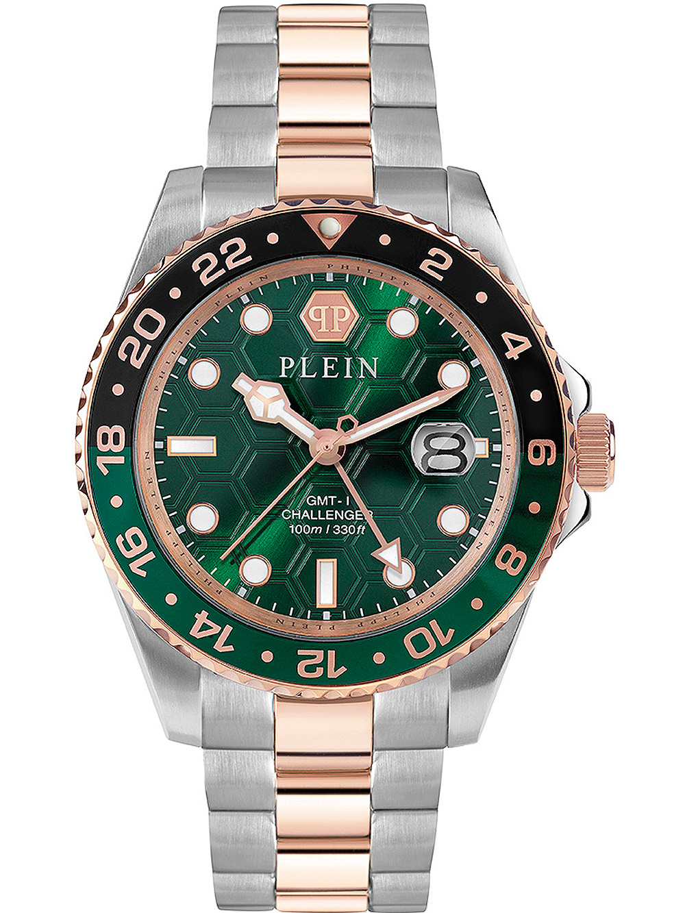 Pánské hodinky Philipp Plein PWYBA0623 Hyper $port GMT Mens Watch 44mm 10ATM