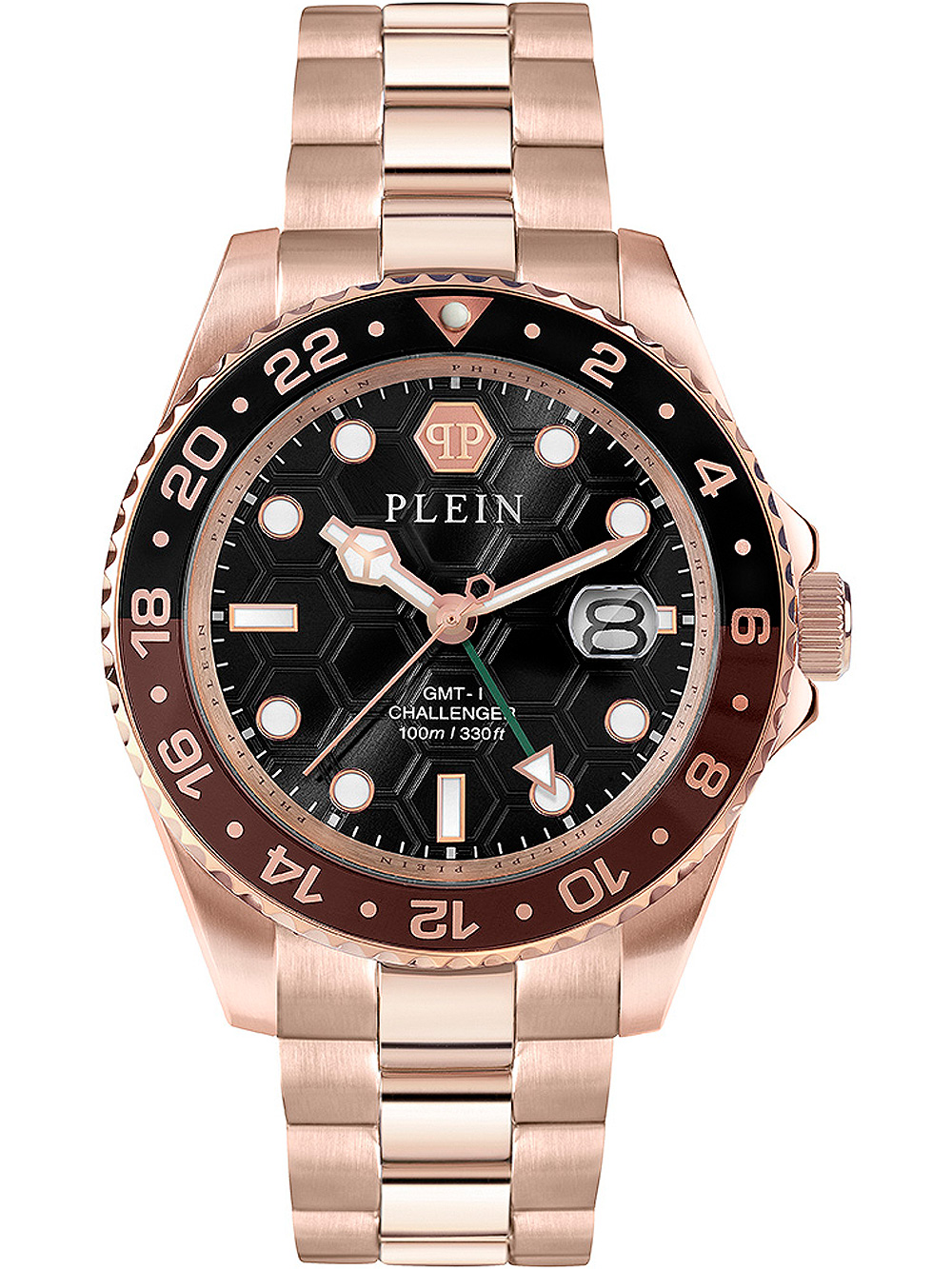 Pánské hodinky Philipp Plein PWYBA0723 Hyper $port GMT Mens Watch 44mm 10ATM