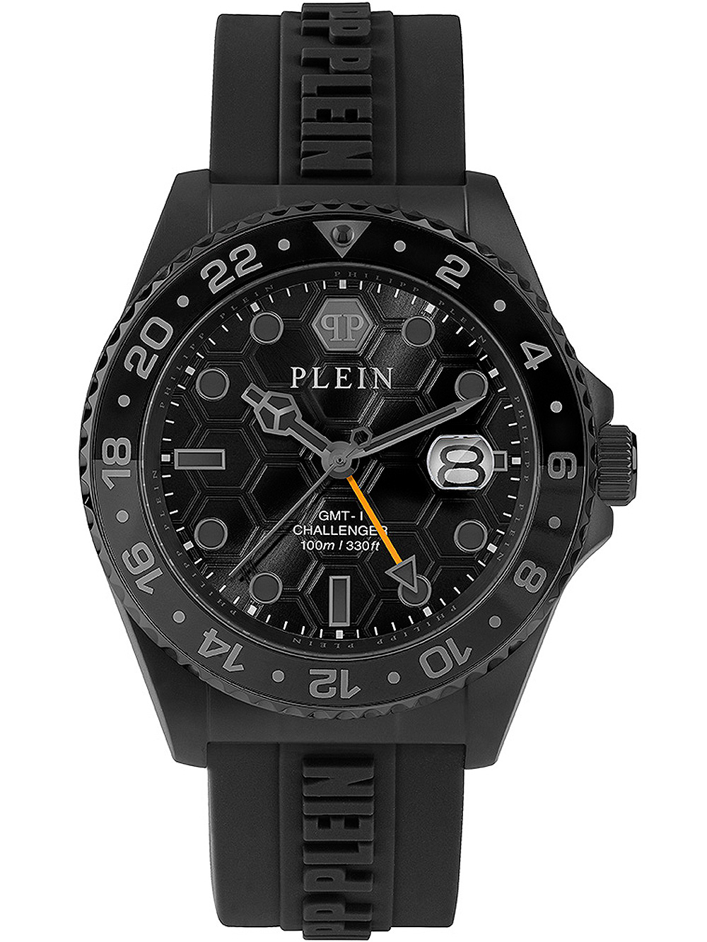 Pánské hodinky Philipp Plein PWYBA1023 Hyper $port GMT Mens Watch 44mm 10ATM