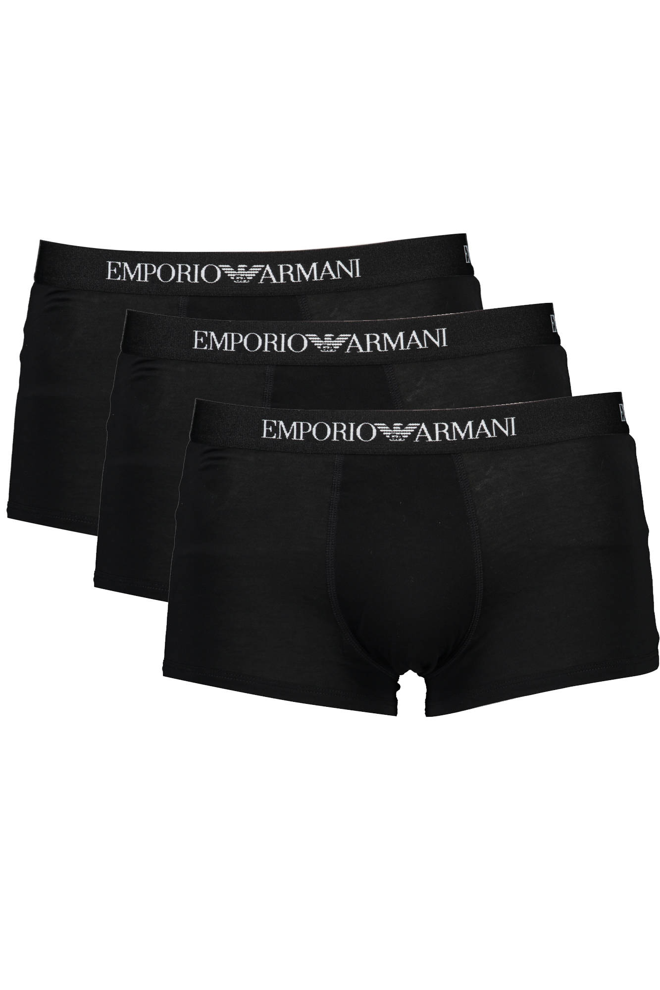 Pánské boxerky EMPORIO ARMANI 111610-CC722 3ks Barva: černá, Velikost: M