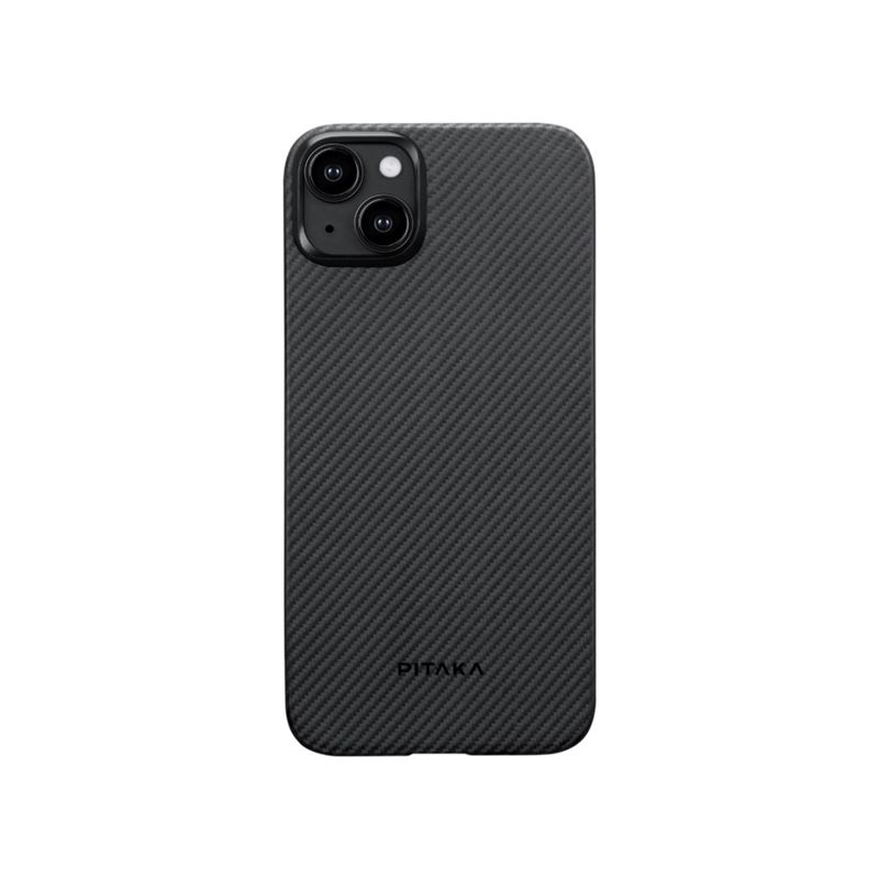 Pitaka MagEZ 4 600D case, black/grey twill - iPhone 15