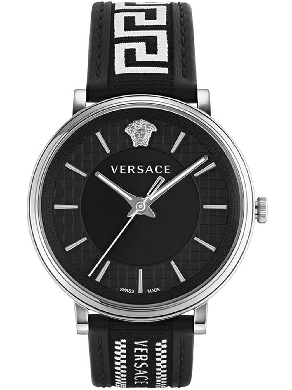 Pánské hodinky Versace VE5A01321 V-Circle Mens Watch 42mm 5ATM