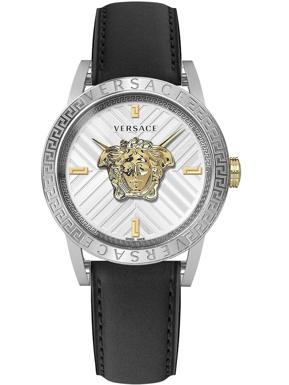 Pánské hodinky Versace VESN00222 V-Code Mens Watch 43mm 5ATM
