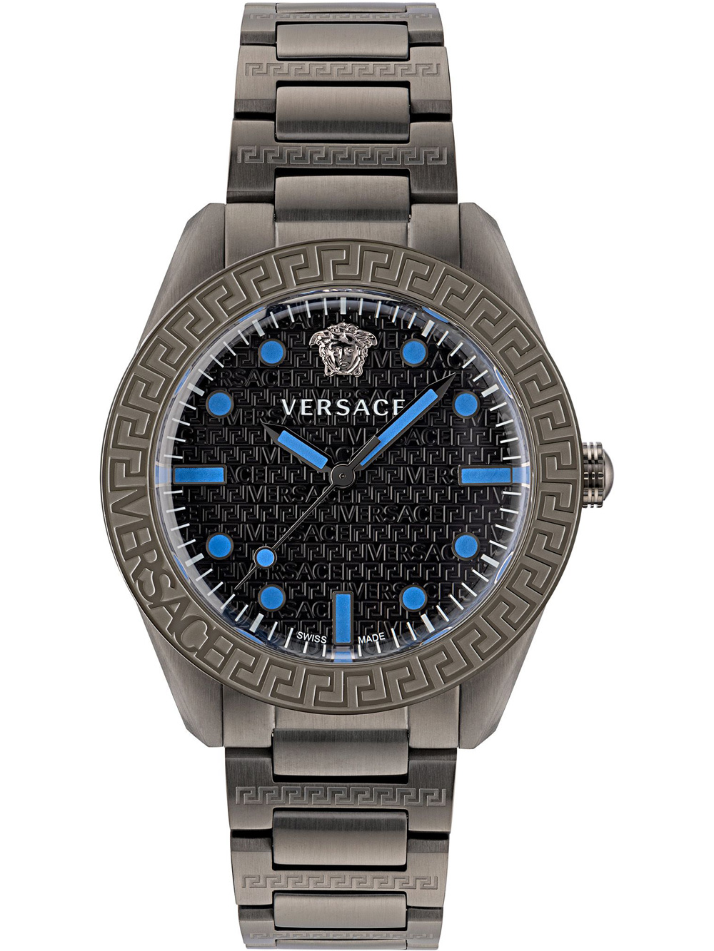 Pánské hodinky Versace VE2T00622 Greca Dome Mens Watch 42mm 5ATM