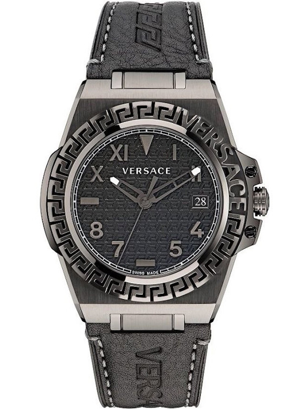 Pánské hodinky Versace VE3I00322 Greca Reaction Mens Watch 44mm 5ATM