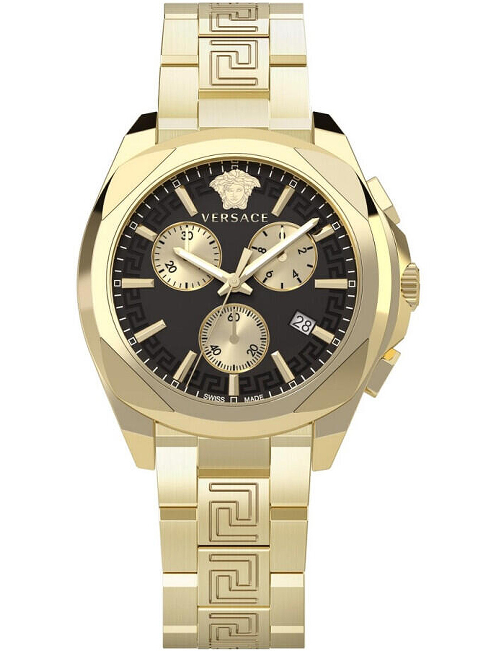 Hodinky Versace VE3CA0723 Chronograph Unisex Watch 40mm 5ATM