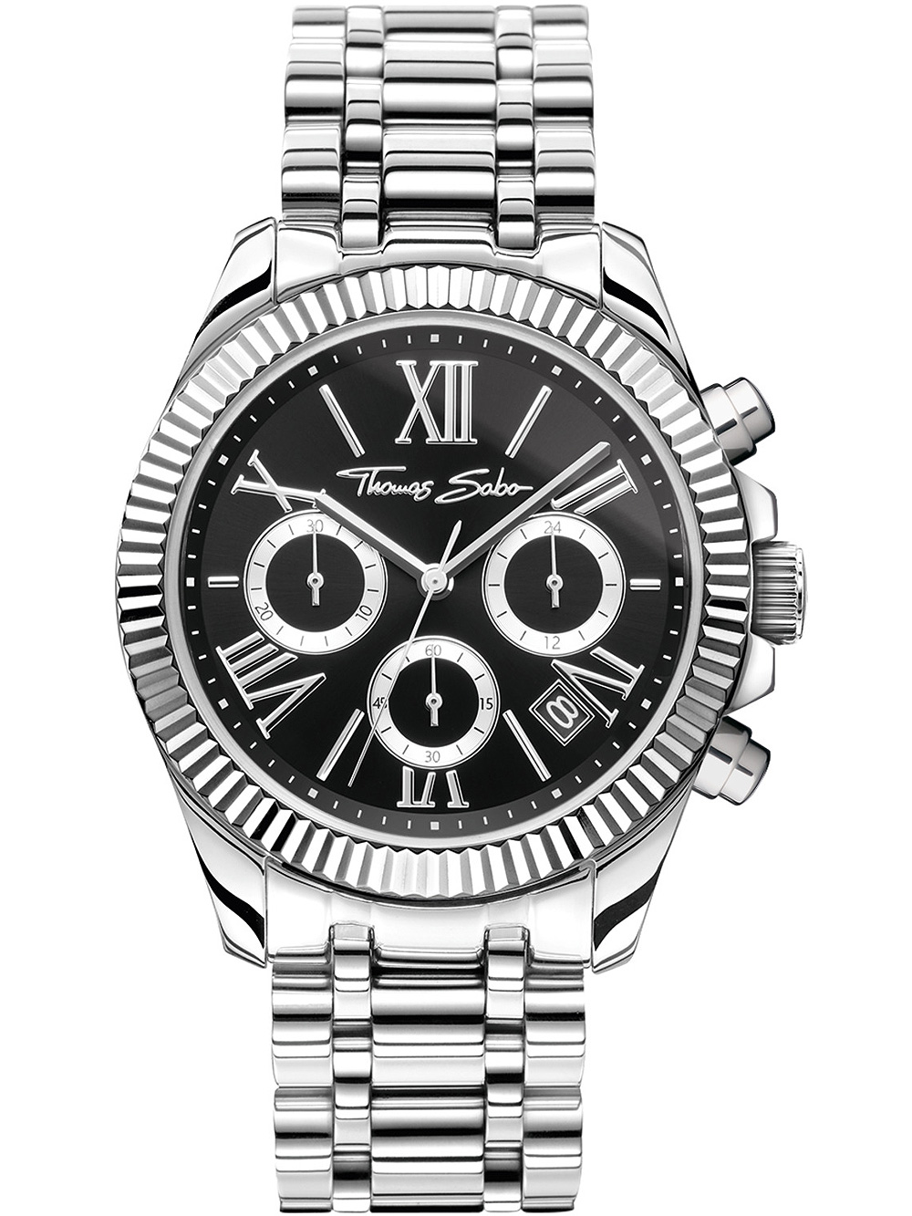 Hodinky Thomas Sabo WA0396-201-201 Divine Chronograph Unisex Watch 38mm 10ATM