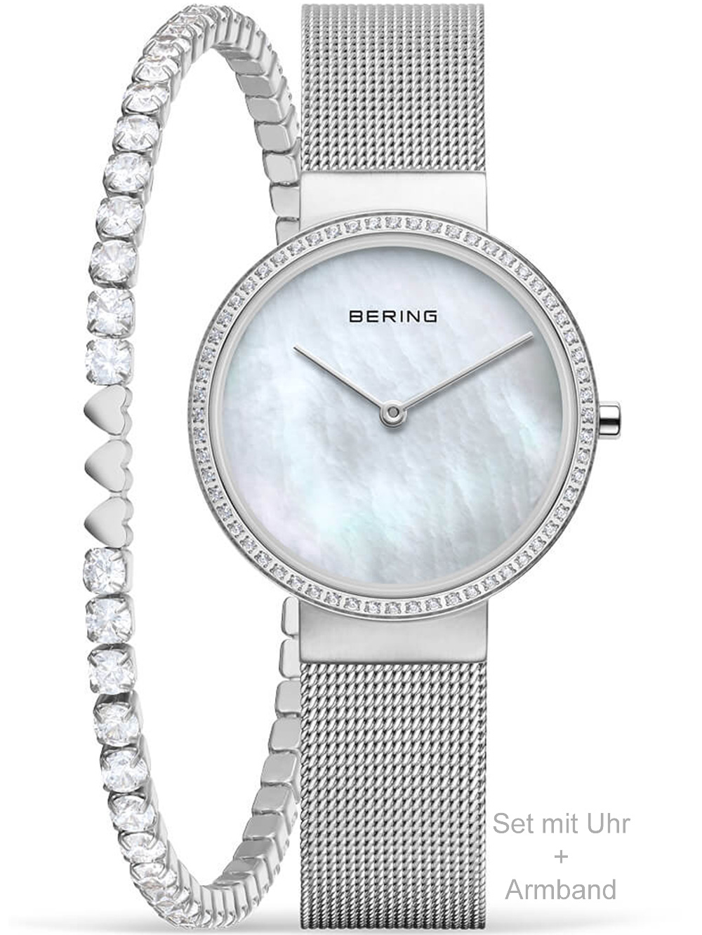 Dámské hodinky Bering 14531-004-GWP190 Ladies Watch Classic Set 31mm 5ATM