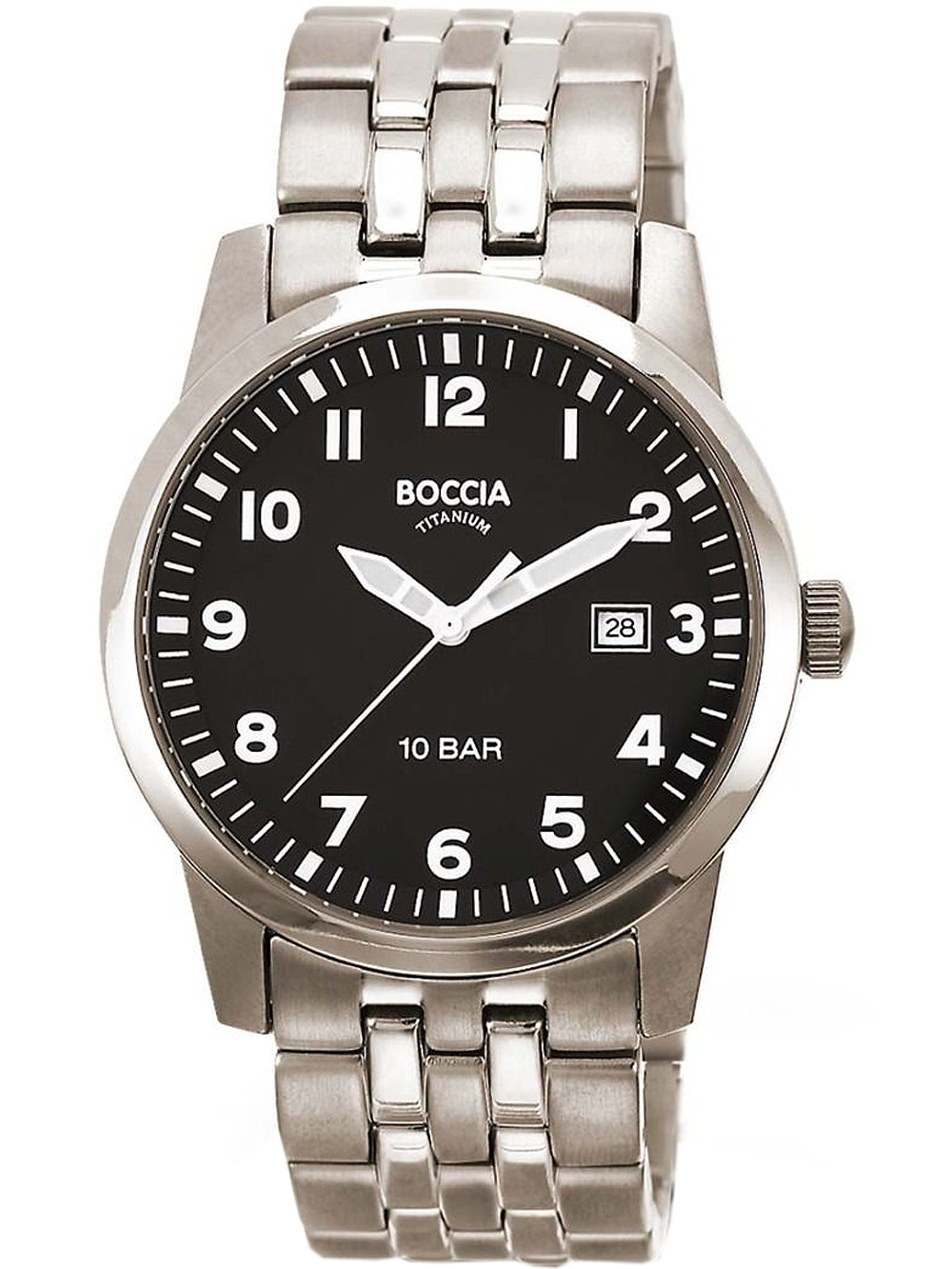 Pánské hodinky Boccia 3631-02 Men`s Watch Titanium 38mm 10ATM