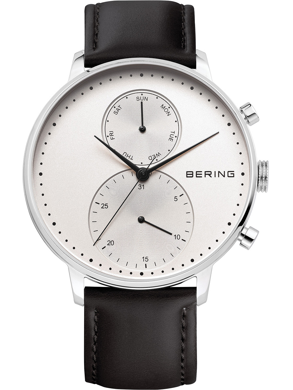Pánské hodinky Bering 13242-404 Classic Mens Watch 42mm 3ATM