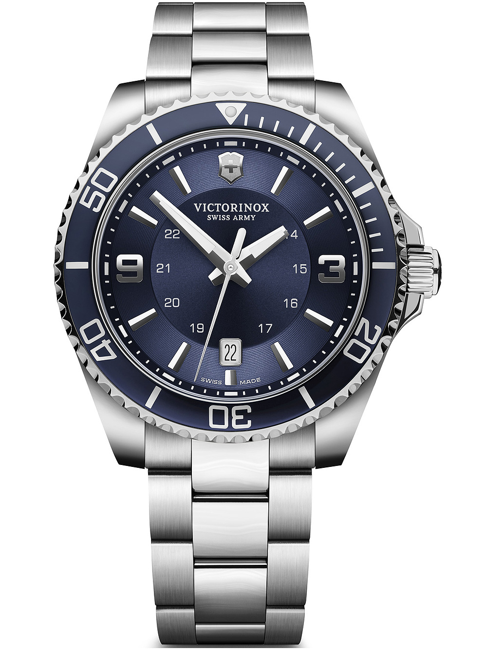 Pánské hodinky Victorinox 242007 Maverick Large Mens Watch 43mm 10ATM