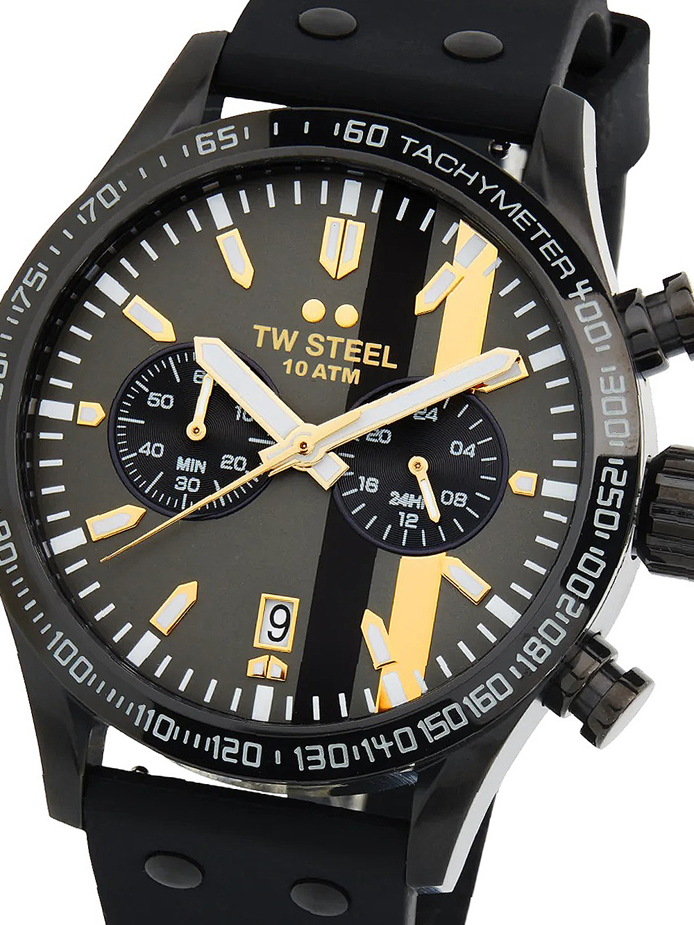 Pánské hodinky TW-Steel VS122 Volante Sport Chronograph Mens Watch 45mm 10ATM