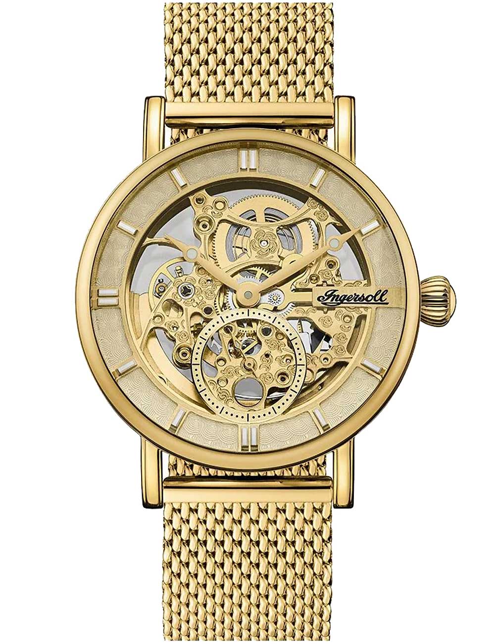 Pánské hodinky Ingersoll I00413 The Herald Automatic Mens Watch 40mm 5ATM