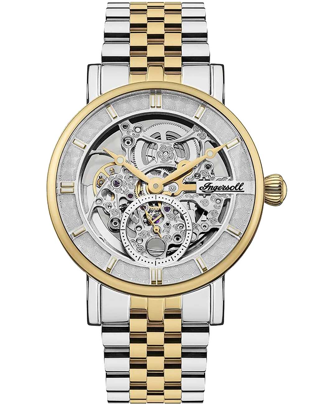 Pánské hodinky Ingersoll I00414 The Herald Automatic Mens Watch 40mm 5ATM