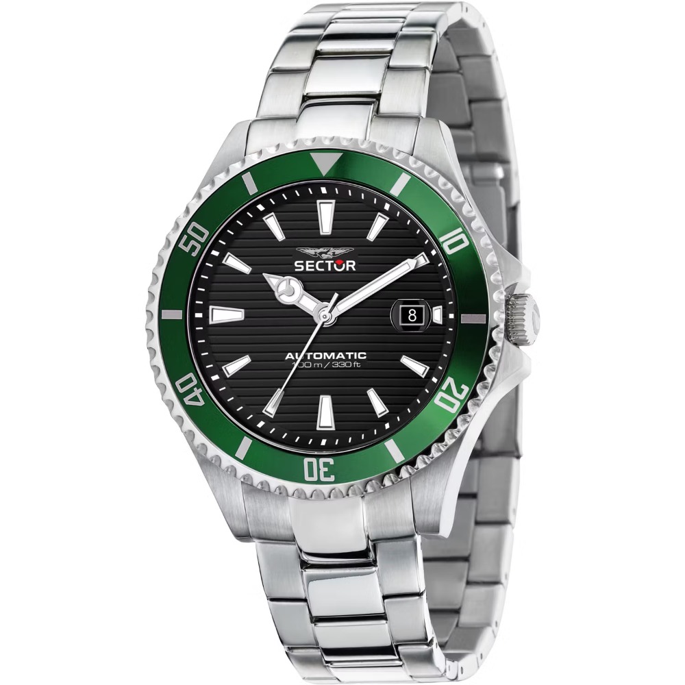 Pánské hodinky Sector R3223161008 230 Mens Watch Automatic 43mm 10ATM