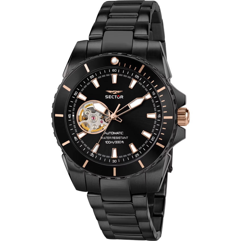 Pánské hodinky Sector R3223276002 450 Mens Watch Automatic 41mm 10ATM