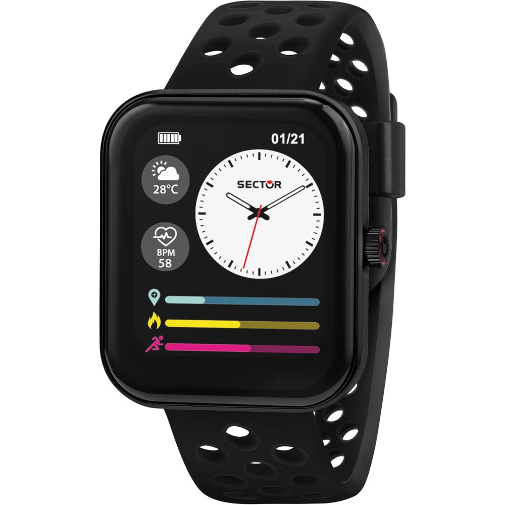 Hodinky Sector R3251159001 S-03 PRO Unisex Watch Smartwatch 38mm