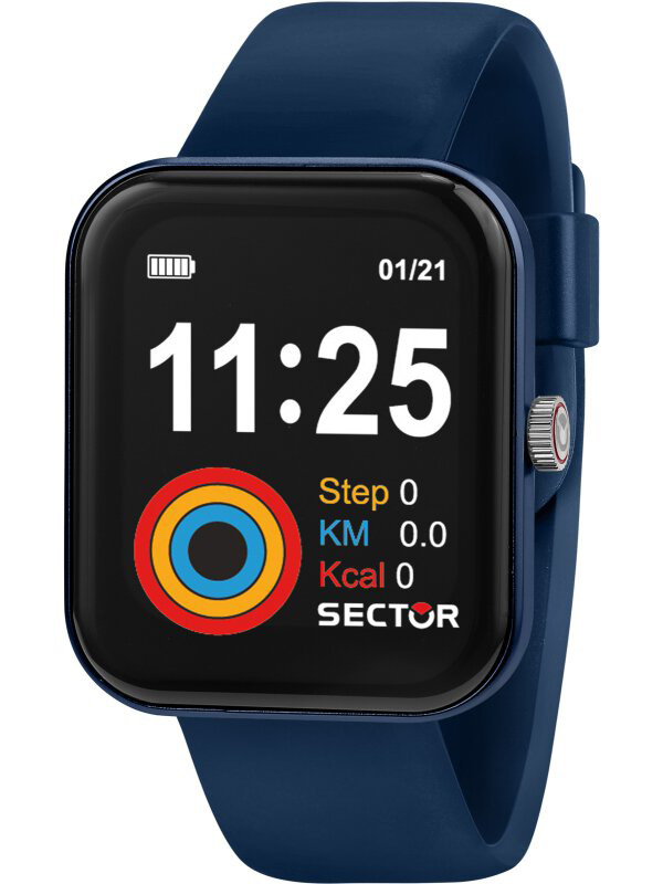 Hodinky Sector R3251282007 S-03 Unisex Watch Smartwatch 38mm