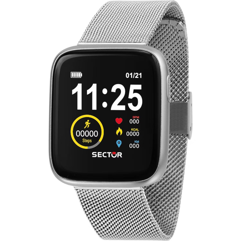 Hodinky Sector R3253158003 Smartwatch S-04 34mm
