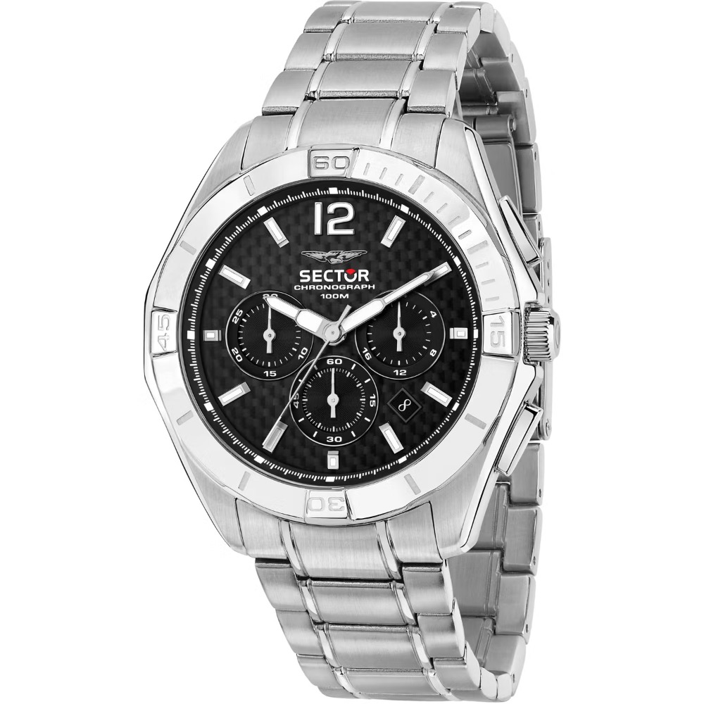 Pánské hodinky Sector R3273636003 Serie 790 Chronograph Mens Watch 42mm 10ATM
