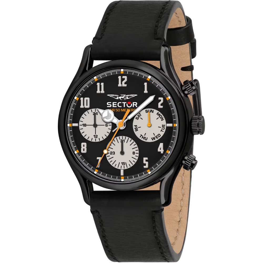 Pánské hodinky Sector R3251517001 660 Multifunction Mens Watch 43mm 5ATM