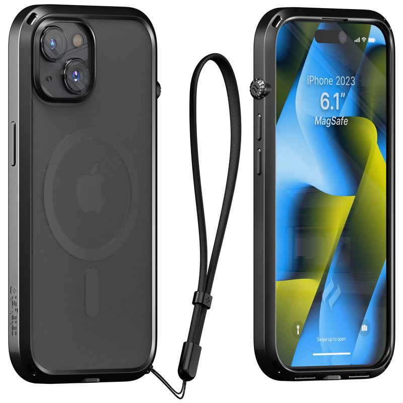 Catalyst Influence case, MagSafe, stealth black - iPhone 15