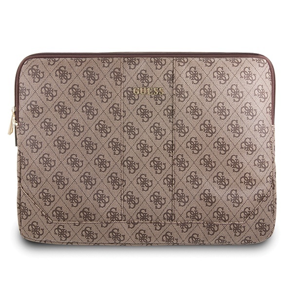 Guess Sleeve GUCS134GB 13" brown 4G UPTOWN