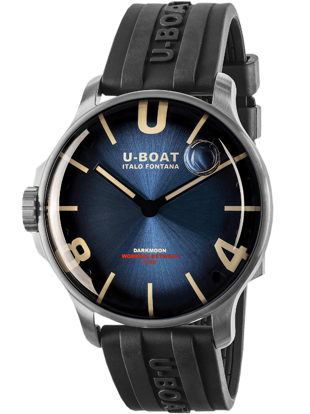 Pánské hodinky U-Boat 8704/C Darkmoon Blue SS Soleil
