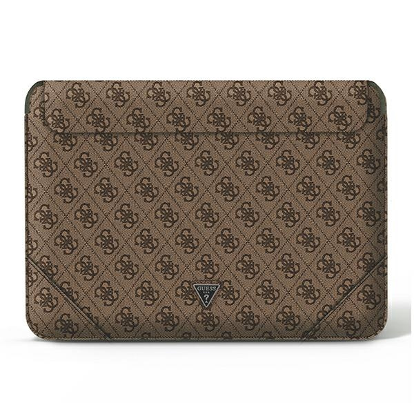 Guess Sleeve GUCS16P4TW 16" brown 4G Uptown Triangle logo