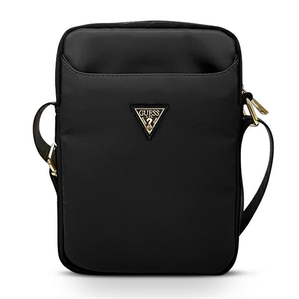 Guess GUTB10NTMLBK 10" black Nylon Triangle Logo