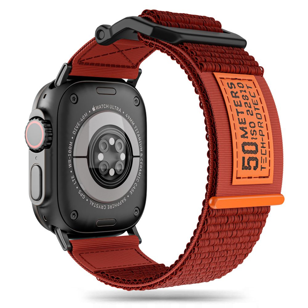 Tech-protect Scout Apple Watch 4/5/6/7/SE/8/9/Ultra 44/45/49mm Orange