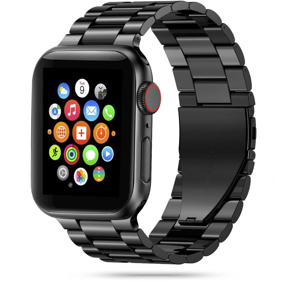 Tech-Protect Stainless Apple Watch SE/6/5/4 42/44mm Black