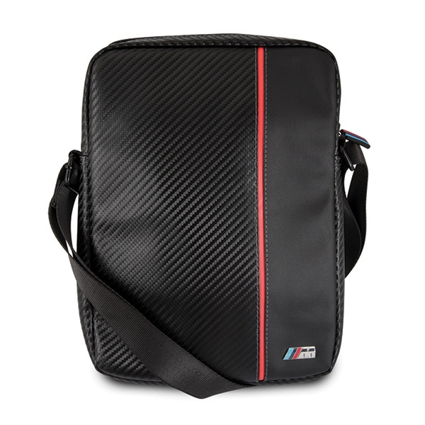 BMW Bag BMTB8CAPRBK Tablet 8" black Carbon/Red Stripe