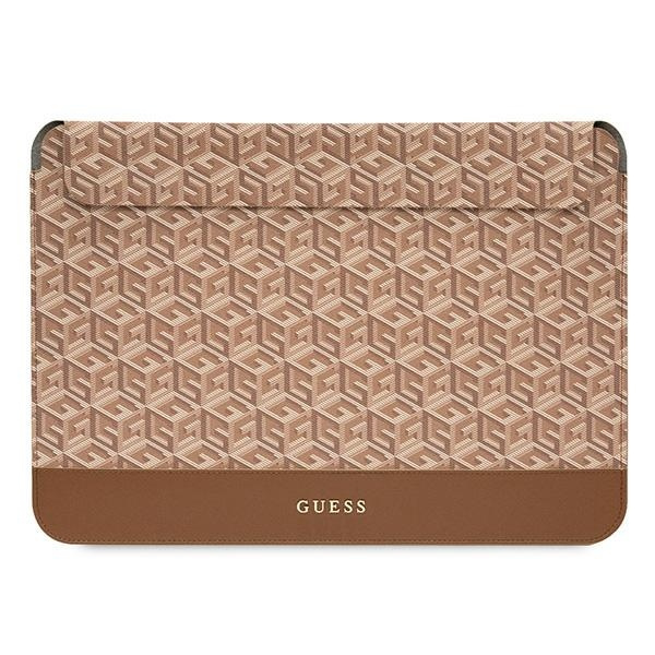 Guess Sleeve GUCS16HGCFSEW laptops up to 16" GCube Stripes brown