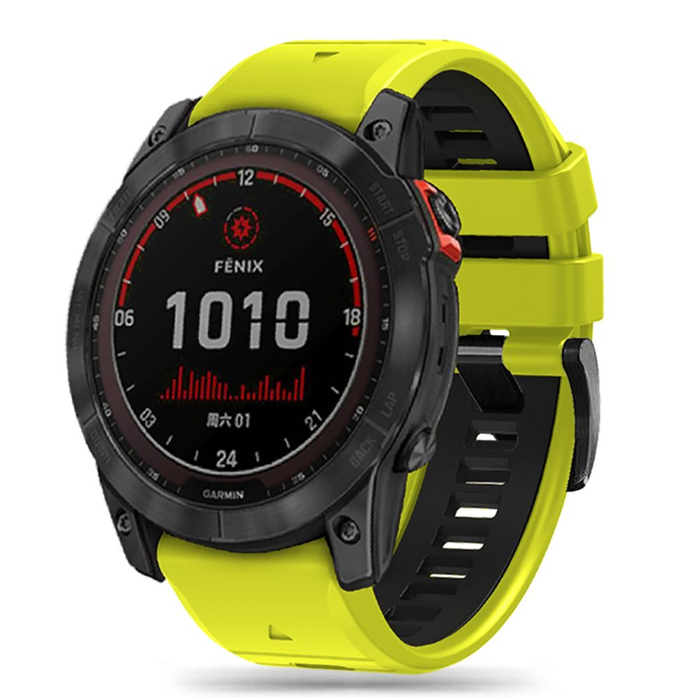 Tech-Protect Iconband Pro Garmin Fenix 5/6/6 Pro/7 lime/black