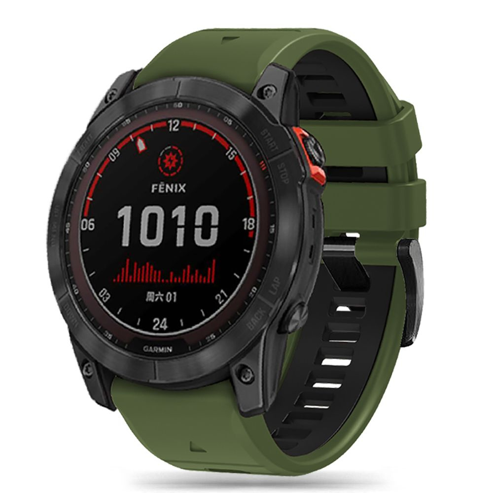 Tech-Protect Iconband Pro Garmin Fenix 3/5x/3hr/5x Plus/6x/6x Pro/7x army green/black