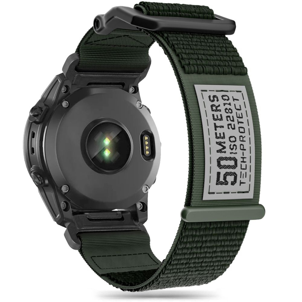 Tech-Protect Scout Garmin Fenix 5/6/6 Pro/7 Military Green