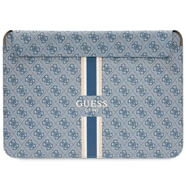 Guess Sleeve GUCS14P4RPSB 14" blue 4G Printed Stripes